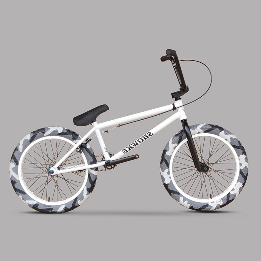 버전 다크서클그린카모 X1 묘기자전거 스턴트 BMX 20인치 라이트실버 형 크롬 커스텀 스포츠 라이트실버 다크서클그린카모 - 상품 이미지