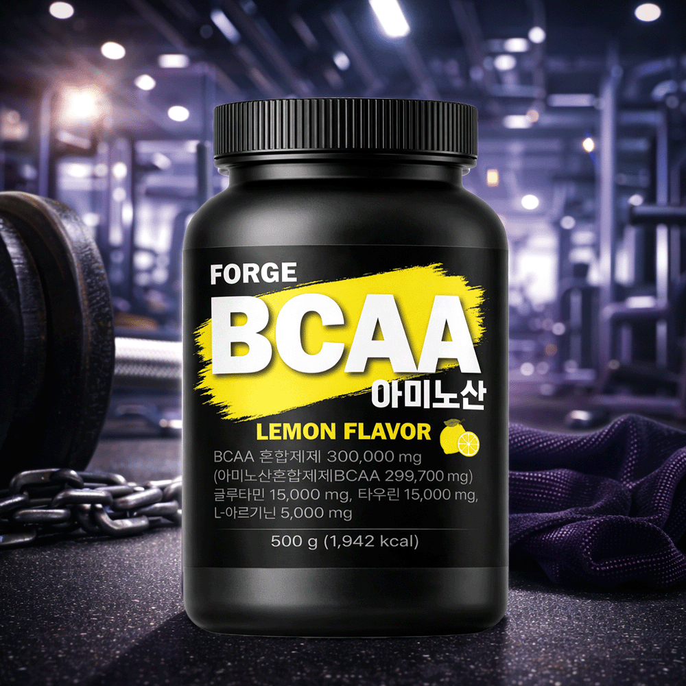 포지 BCAA 아미노 아르기닌 바이탈 글루타민 보충제 필수아미노산 레몬, 500g, 1개 - 상세 이미지 3