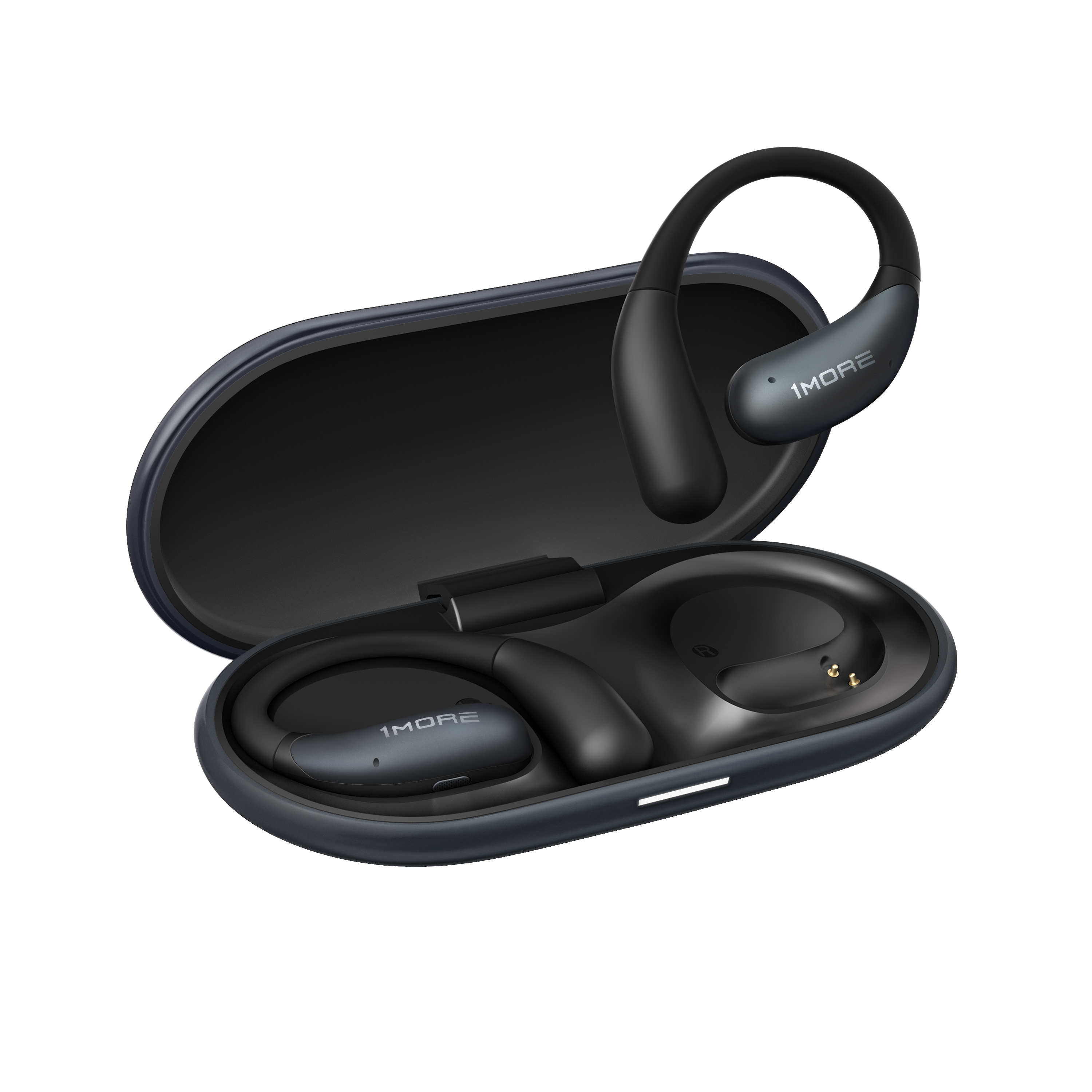 원모어 S11 블루투스 6.0 오픈형 무선 이어폰 ENC 노이즈캔슬링 블랙 제품 이미지
