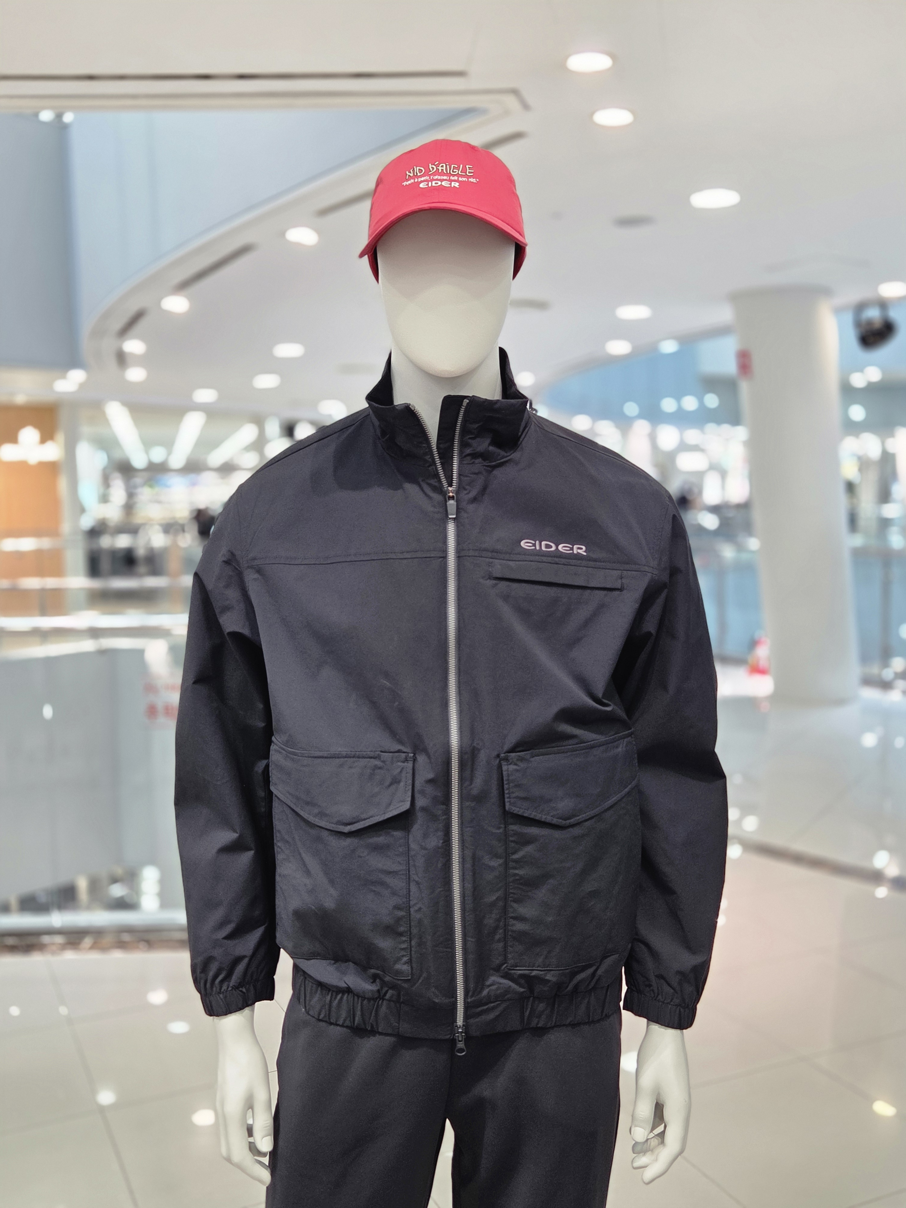 아이더 남성 바람막이 캐주얼 블루종 자켓 MP25152 이미지 6