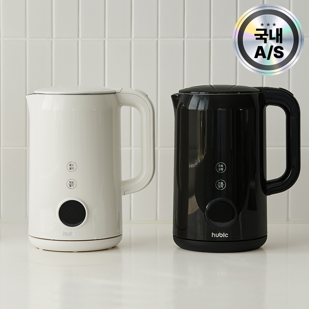 [온도설정]휴빅 올스텐 보온 전기 포트 커피 포터 무선 전기주전자 대용량
