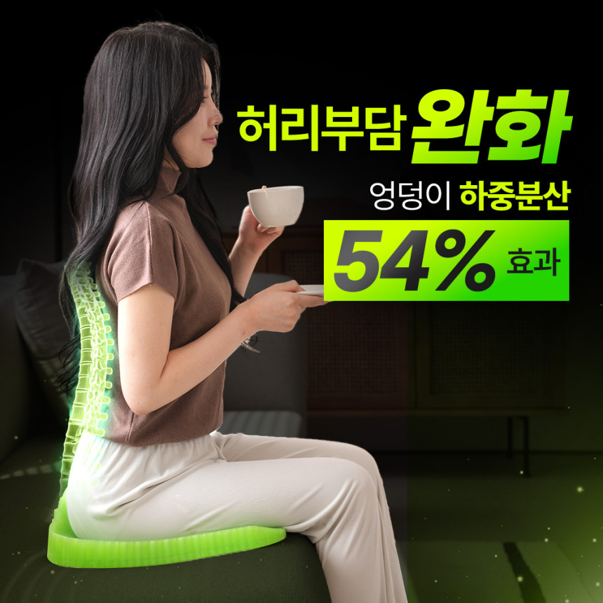 밸런스온 기능성 시그니처 시트(치질 자세교정 도넛 엉덩이 꼬리뼈 전립선 무중력)