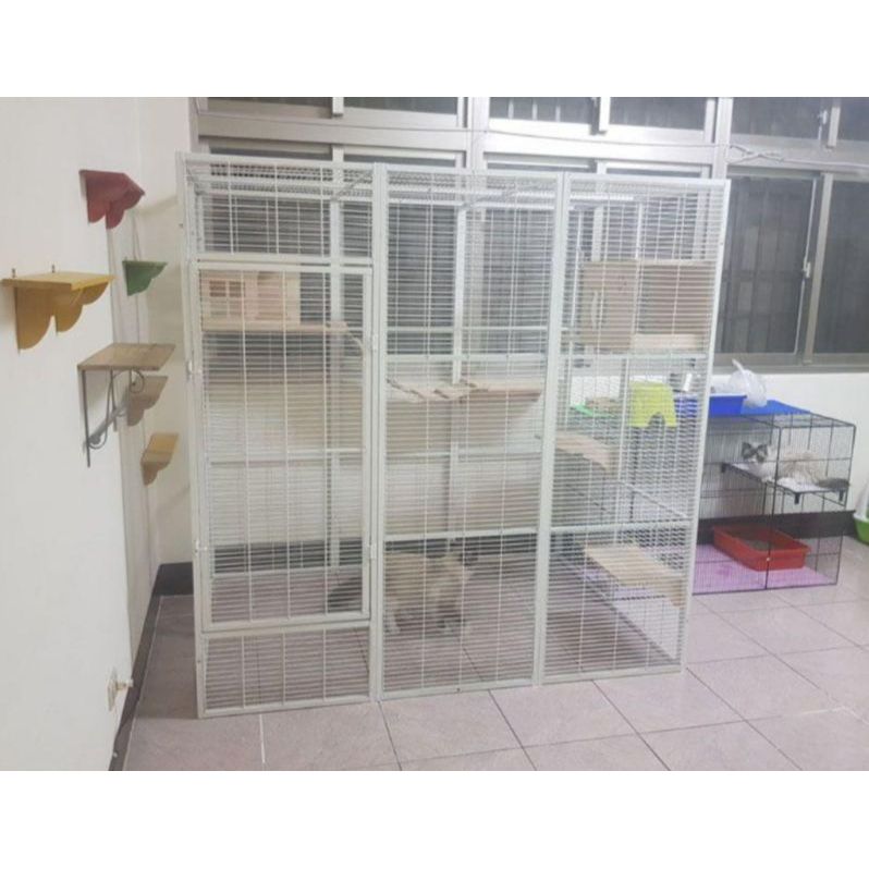 고양이 격리장 이동식 울타리 펜스 똥처리 실내 캣타워 폭 하우스 반려묘 - 상품 이미지