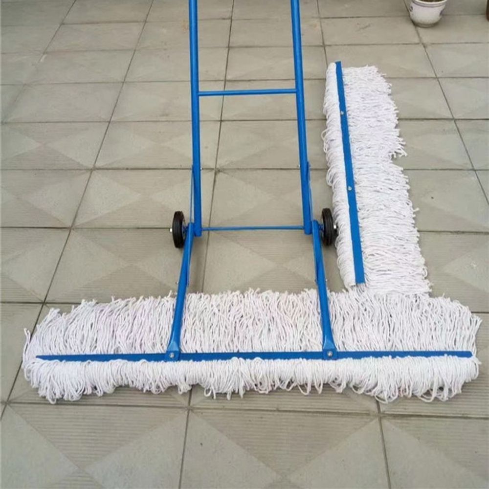 바닥 청소 대걸레 밀걸레 산업용 바닥청소 공장청소 창고청소 작업장 1 미터 단일 교체 헤드 - 상세 이미지 3