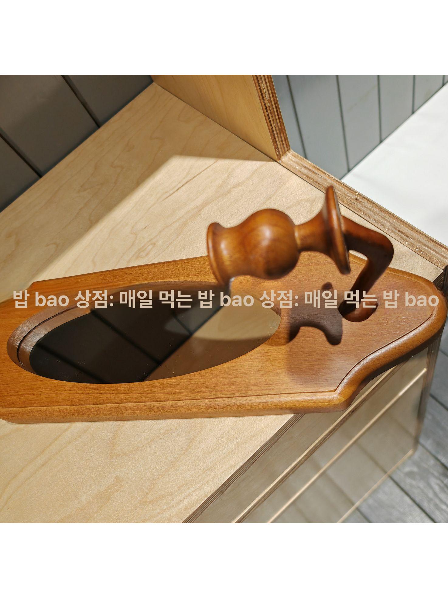 엔틱 벽걸이 촛대 원목 인테리어 유럽 호텔 A. 빈티지 커피색 너도밤나무 원목 A - 상세 이미지 2
