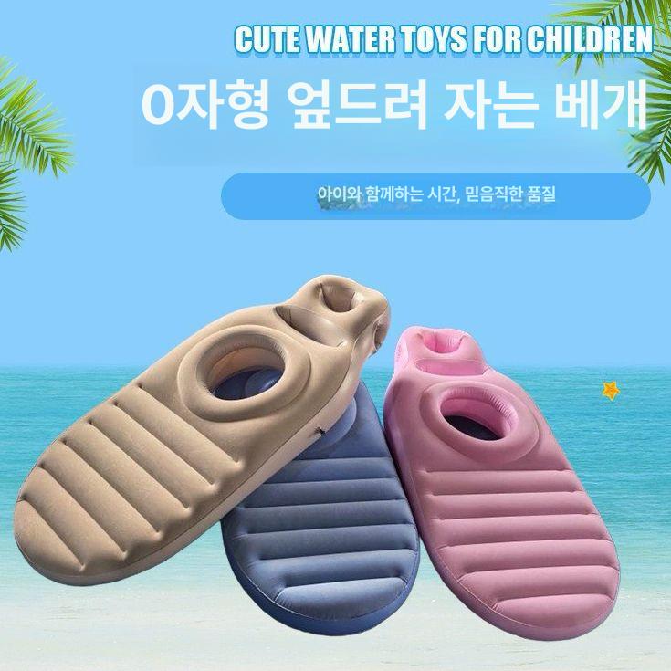 임산부 매트 튜브 요통 엎드리기 요통완화 바디필로우 블루 - 상세 이미지 4