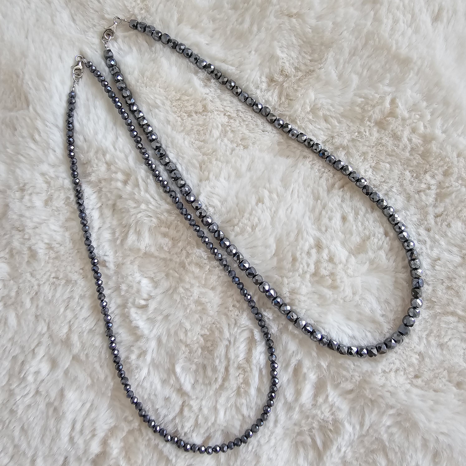 다이아몬드 컷팅 테라헤르츠 건강 목걸이&팔찌