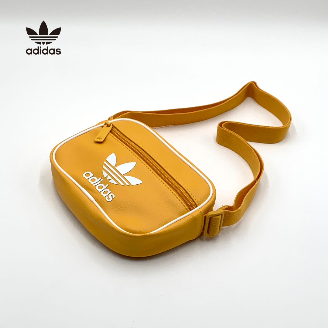 [국내매장판] 아디다스 크로스백 미니 에어라이너 바디백 핸드폰 여행 소지품 가방 옐로우