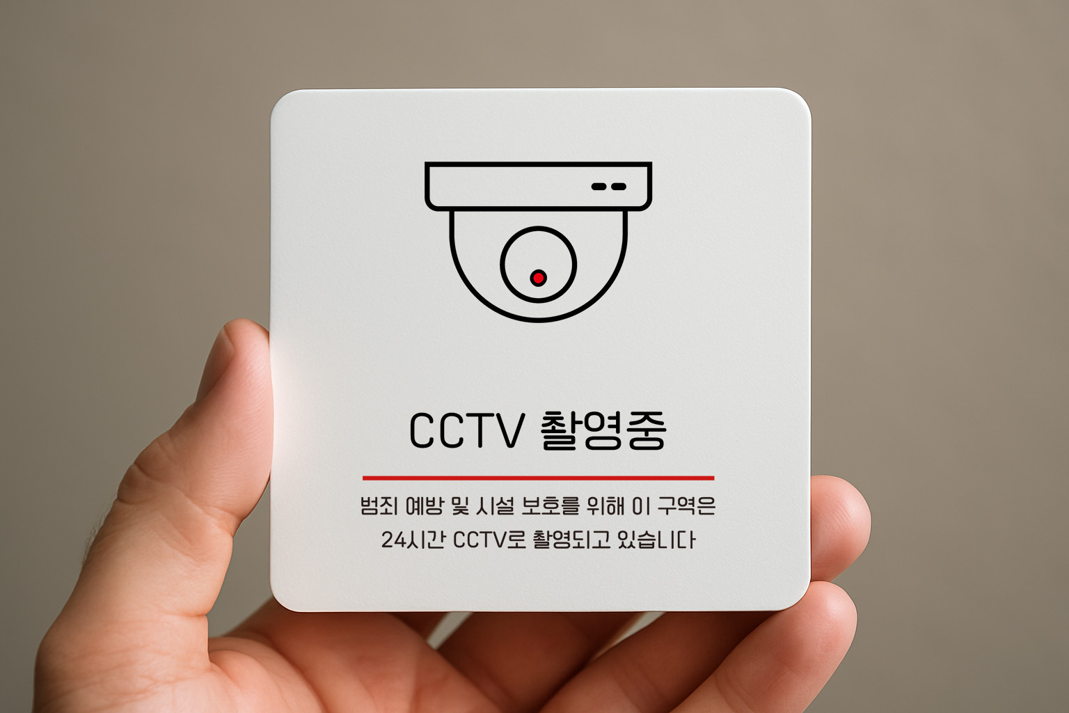 CCTV 촬영중 녹화중 보안 감시 카메라 284 100x100 - 상세 이미지 2