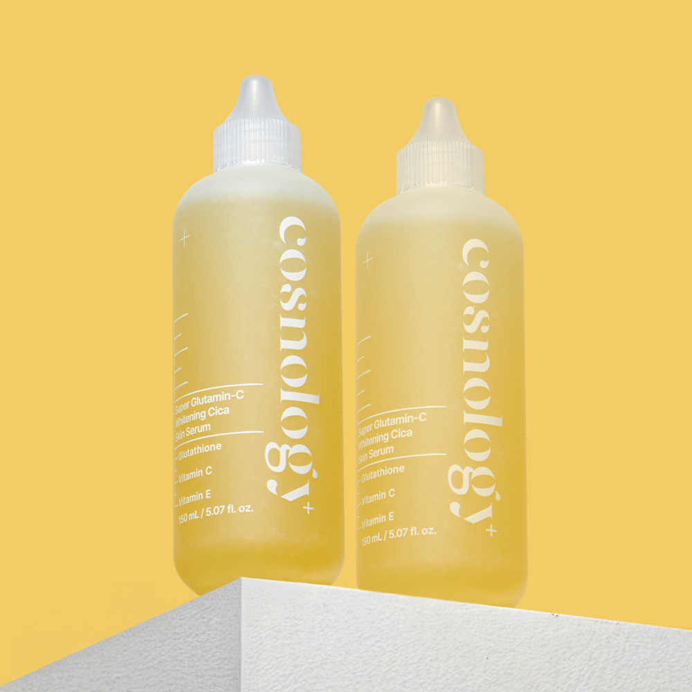 코스놀로지 비타민C 세럼 글루타치온 잡티 미백 톤업 옐로우샷X6 150ml, 2개 - 상품 이미지