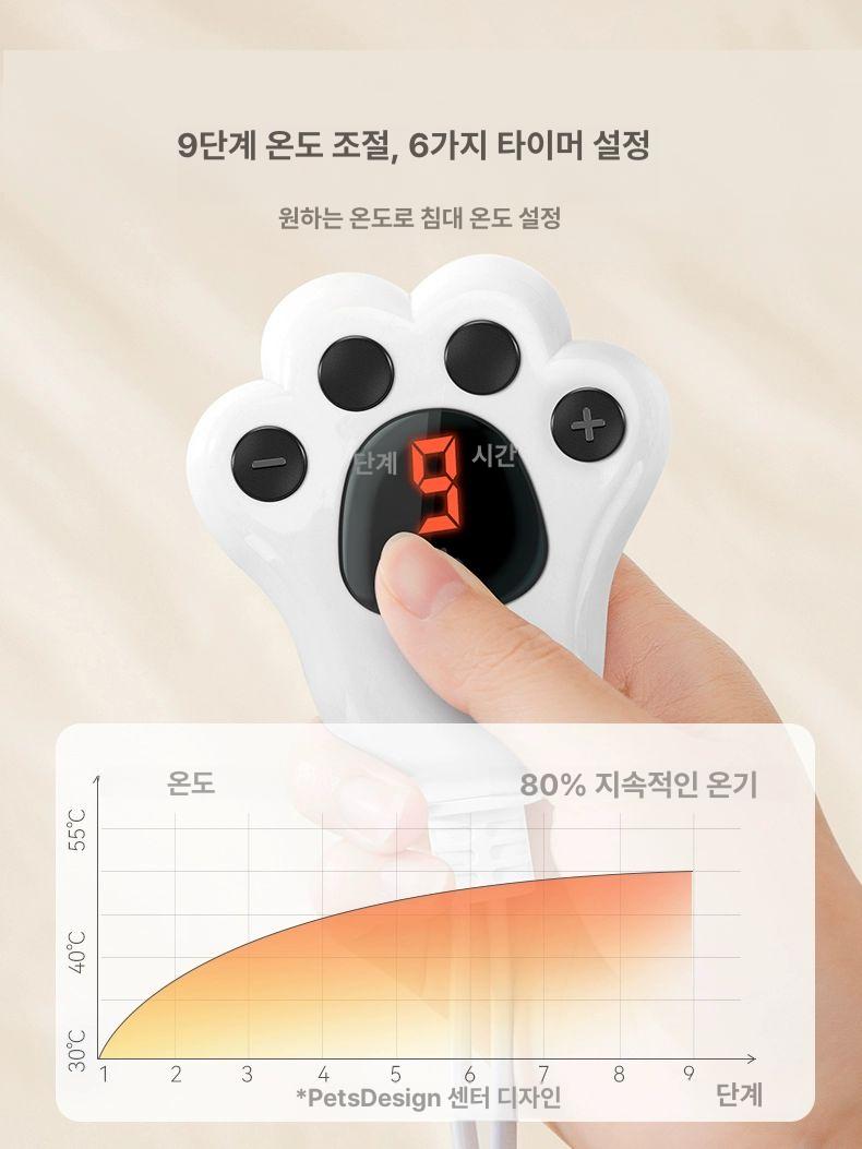 온열 실내 펫하우스 발열 보금자리 겨울집 숨숨집 보온 브라운 베어 A S - 상세 이미지 3
