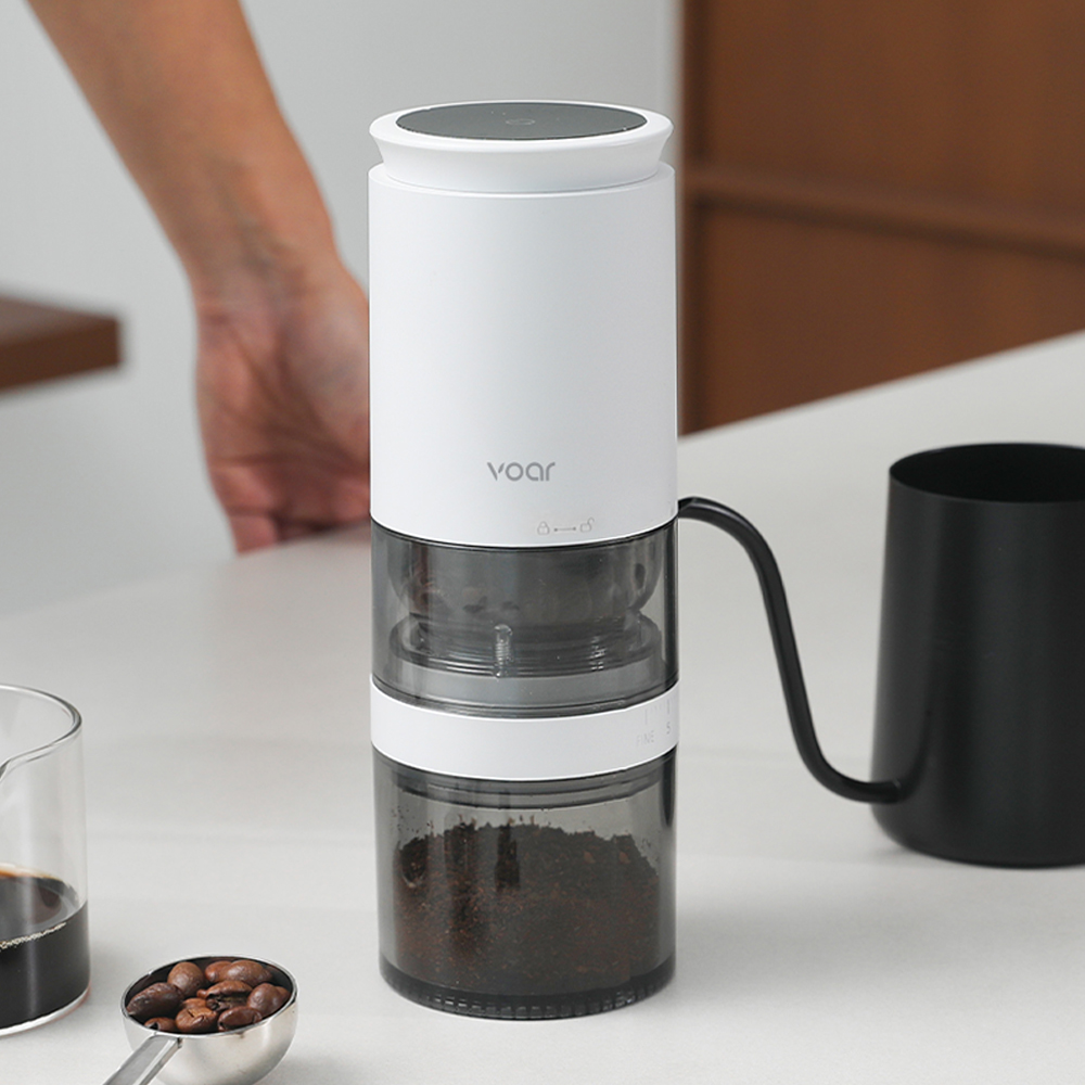 보아르 모노 전동 커피그라인더 자동 균일 원두 분쇄기 홈카페 에스프레소 핸드드립 휴대용 제품 이미지