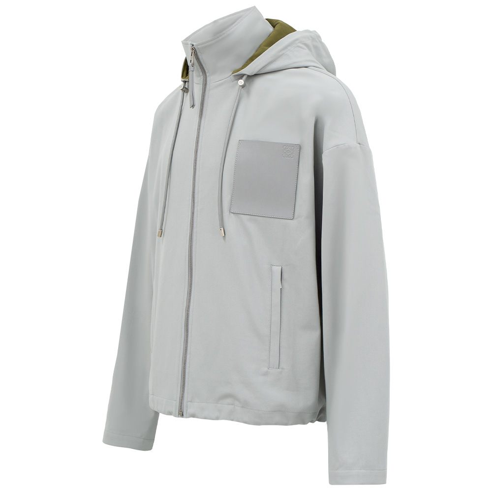 로에베 라이트웨이트 후드 자켓 H526Y02WCO LIGHTGREY (2025 F/W) - 상세 이미지 2