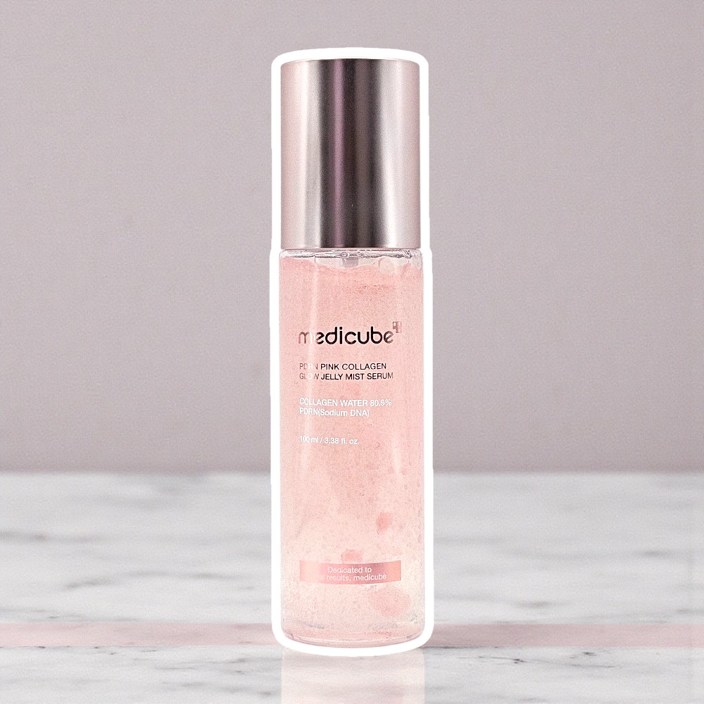 메디큐브 PDRN 핑크 콜라겐 글로우 젤리 미스트 100ml - 상품 이미지