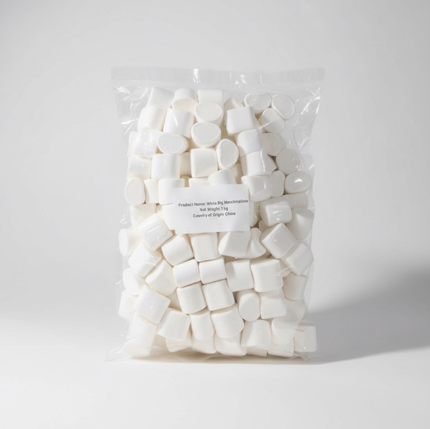 화이트 빅 마시멜로우 두바이쫀득쿠키 마쉬멜로우 두쫀쿠 재료 대용량 1kg, 20개 - 상품 이미지
