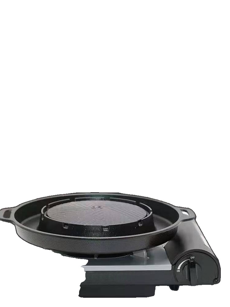 전골 불판 원형 구이 무카타 불고기 고기불판 업소용 전골팬 고기 국물 KS-380B - 상세 이미지 3