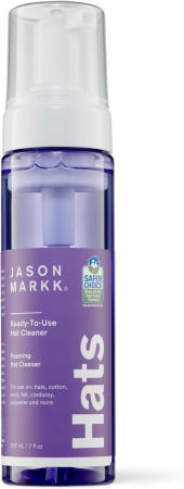 Jason Markk [해외]제이슨 마크 바로 사용 가능한 폼 모자 클리너 및 헤드웨어 클리닝에 이상적이며 면 울 펠트 코듀로이 폴리에스터 7온스에 안전합니다 7oz Hat RTU Cleaner