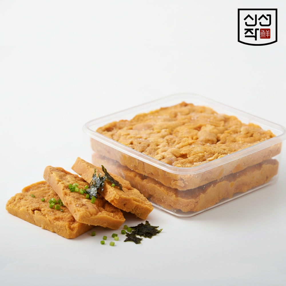 [신선작] 블럭형 우니 칠레산 성게알, 400g 이미지 2