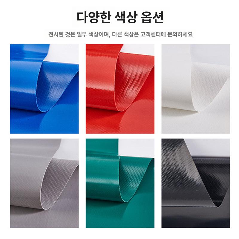 파렛트 덮개 포장용 비닐 백색 스크레치 방지 탑시트 내마모 650g 블루 0x0m - 상세 이미지 5