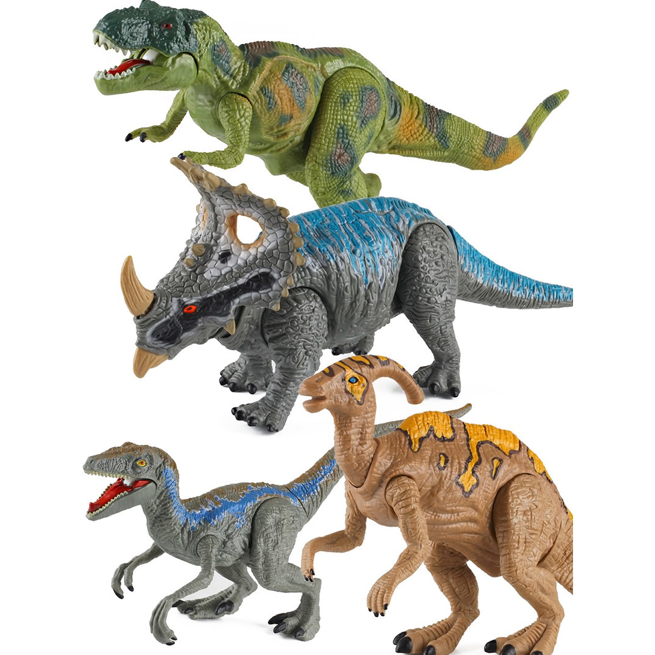 자이언트 쥬라기 슈퍼 폴른 이동식 기가노토사우 MATTEL 쥬라기월드 월드 파라사우롤론카키색무성광 - 상세 이미지 2
