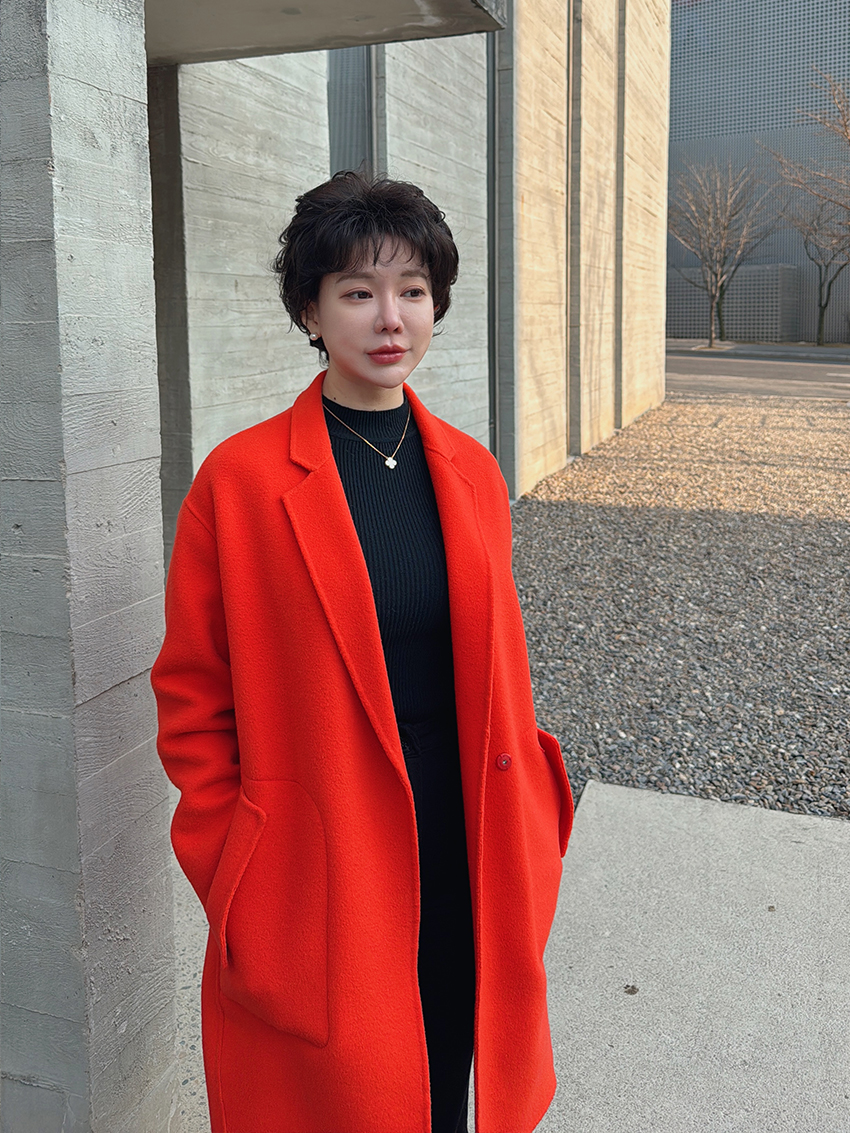 엘레강트 볼륨 픽시 이쁜 중년가발 내츄럴블랙 이미지 7