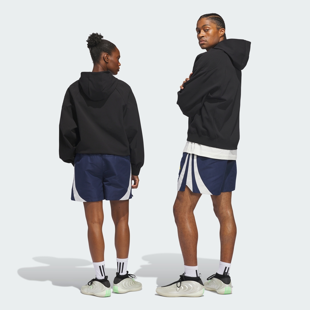 [아디다스 공식] ADIDAS BASKETBALL 우븐 쇼츠 KB7535 - 상세 이미지 2