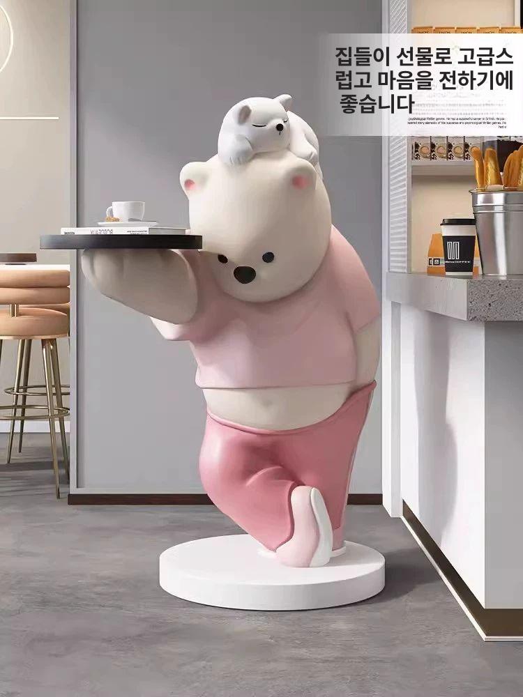 장식품 소품 장식 거실 협탁 현관 카페 집들이 선물 핑크 - 상세 이미지 5