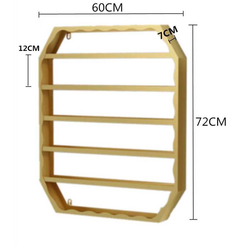 디스플레이 선반 업그레이드 60X30X215CM 골드 네일 정리함 진열장 높이 화이트 베젤 장식장 대 정리 업그레이드 화이트 베젤 - 상품 이미지