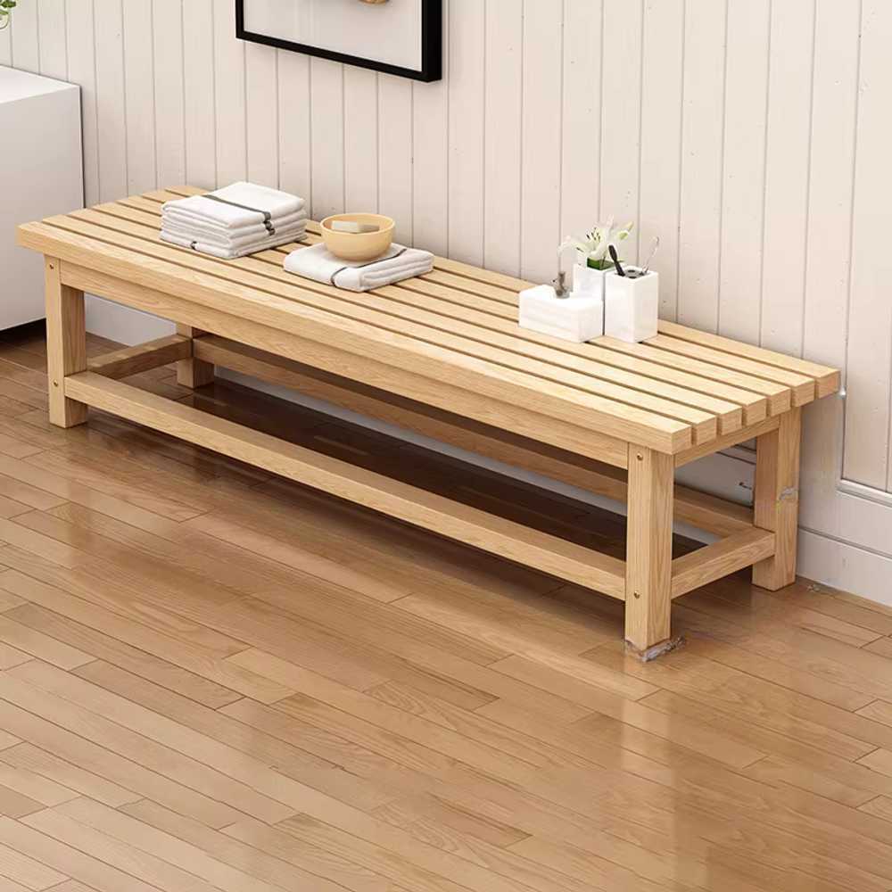 사우나 긴의자 실내 대기실 목욕탕 찜질방 락커룸 80cm - 상품 이미지