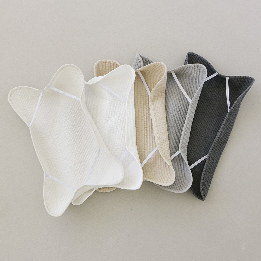 모제무드 여행용 오가닉 순면 피그먼트 라인모서리형 밴딩 베개커버 4060