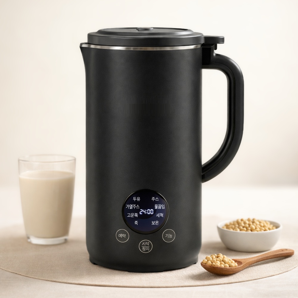 콩물제조기 이유식 죽만드는기계 두유제조기 1200ml