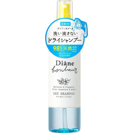[해외]다이안 보누르 드라이 샴푸 리프레시 헤어 미스트 다이안보노루 120ml 블루 재스민향