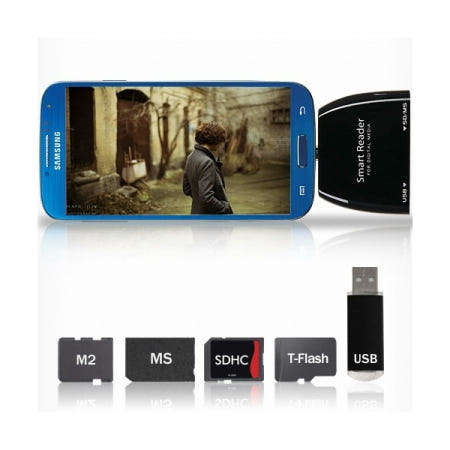 (Shenzhen) 스마트리더 OTG3205 스마트폰리더기USB/T-Flash/MSD겸용
