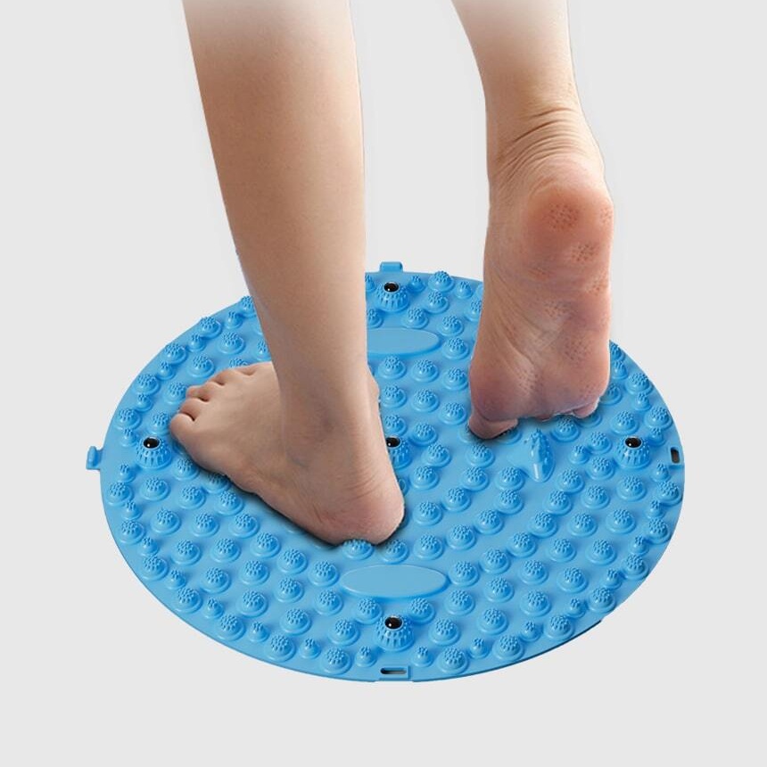 원형 발지압 매트 35cm 실내 홈트 발바닥 마사지 지압 발판 - 상세 이미지 2