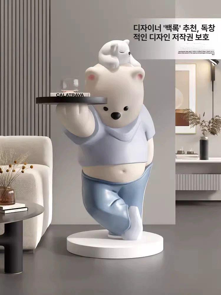 장식품 소품 장식 거실 협탁 현관 카페 집들이 선물 핑크 - 상세 이미지 4