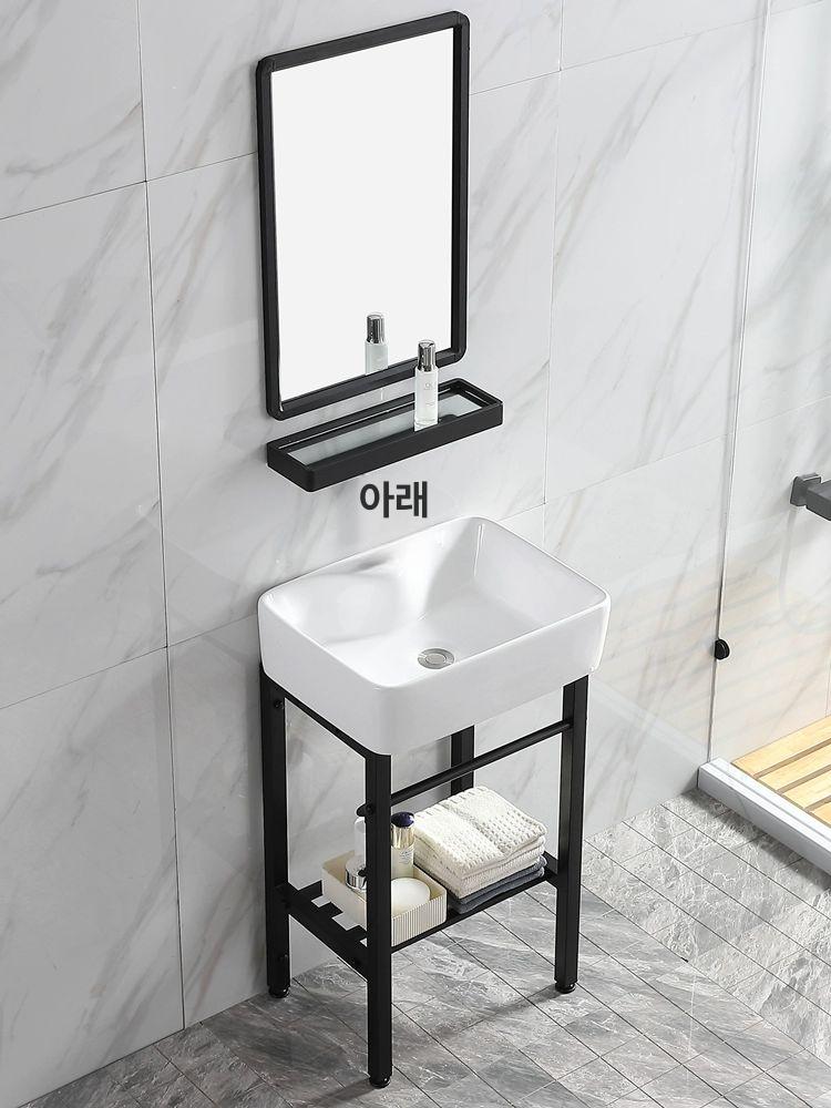 이동식 캠핑용 탕비실 개수대 일체형 임시싱크대 사무실 4336 + A - 상세 이미지 4