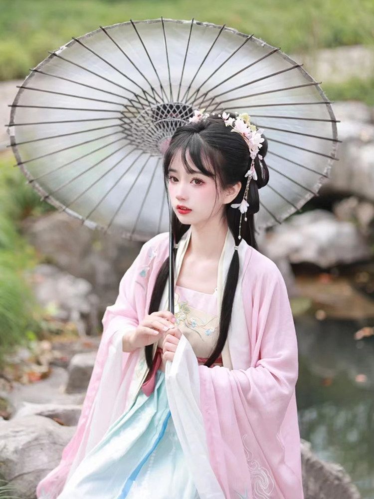 일본 전통우산 일식집 빈티지 기모노 양산 고급 - 상세 이미지 3