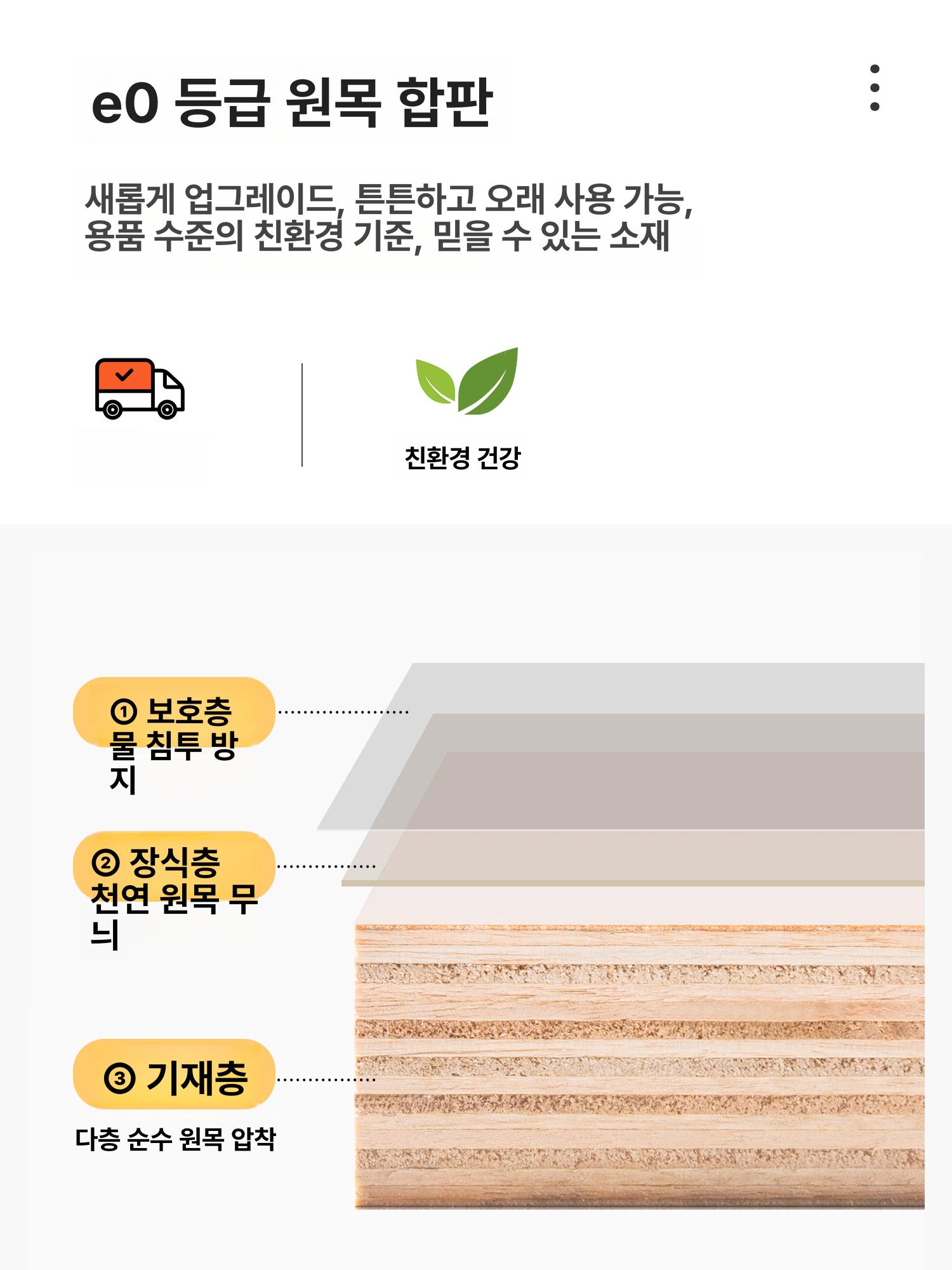 침실 코너 원룸용 미니멀 삼각형 틈새 수납 공간활용 화장대+거울+스툴 월넛+화이트 B 2층 배송+설치 포함 - 상세 이미지 5
