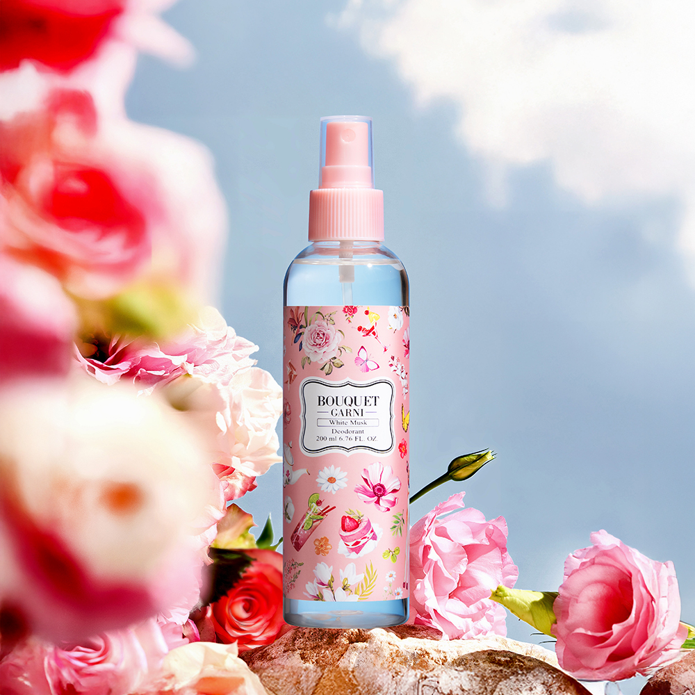 [2개] 부케가르니 데오드란트 스프레이 200ml 화이트머스크향 - 상세 이미지 2