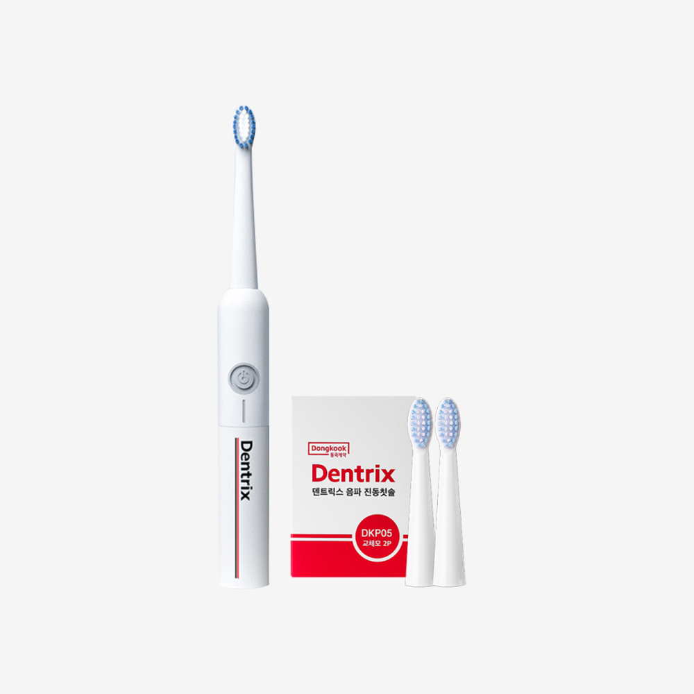 동국제약 덴트릭스 음파 진동 칫솔 + 교체모 2P 2개 제품 이미지