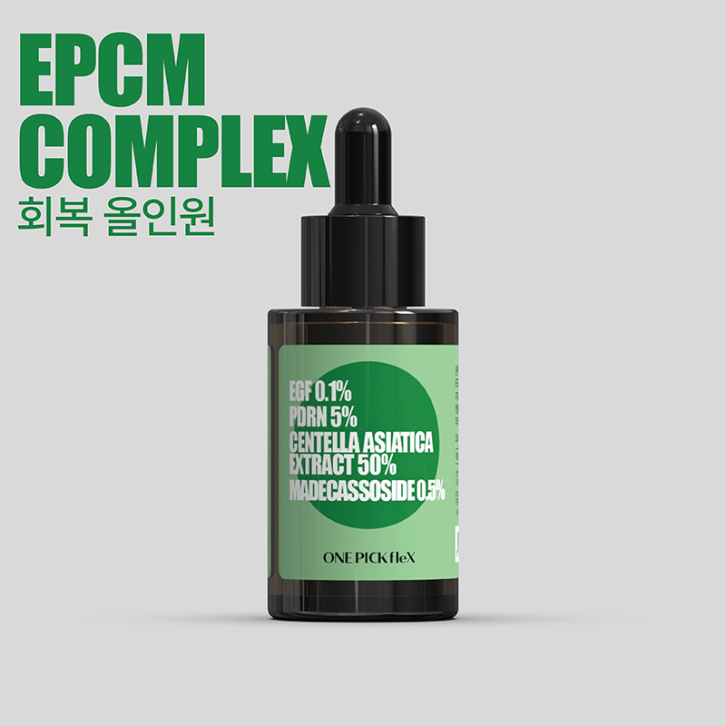 피부 회복 올인원 원액 30ml 원픽플렉스 EGF 연어 pdrn 마데카소사이드 병풀추출물 - 상세 이미지 2