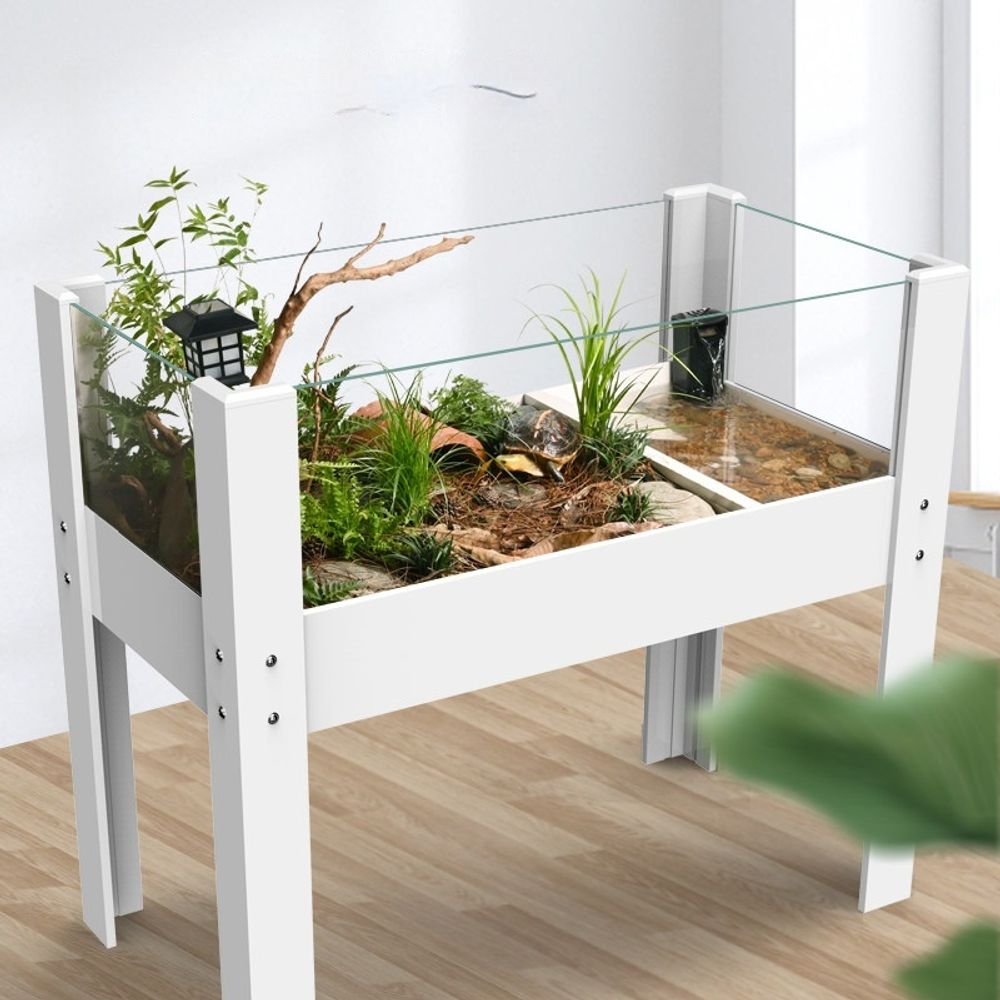 수조 수족관 조경 수석 어항조경석 수족관조경 거북이장식 어항꾸미기 자연 60cm 번식 상자 - 상세 이미지 3