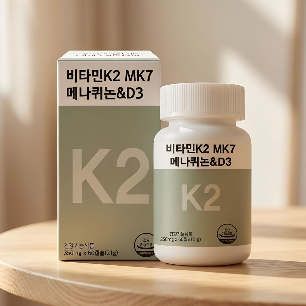 고함량 비타민K2 MK7 메나퀴논 D3 뼈건강 영양 - 상세 이미지 3