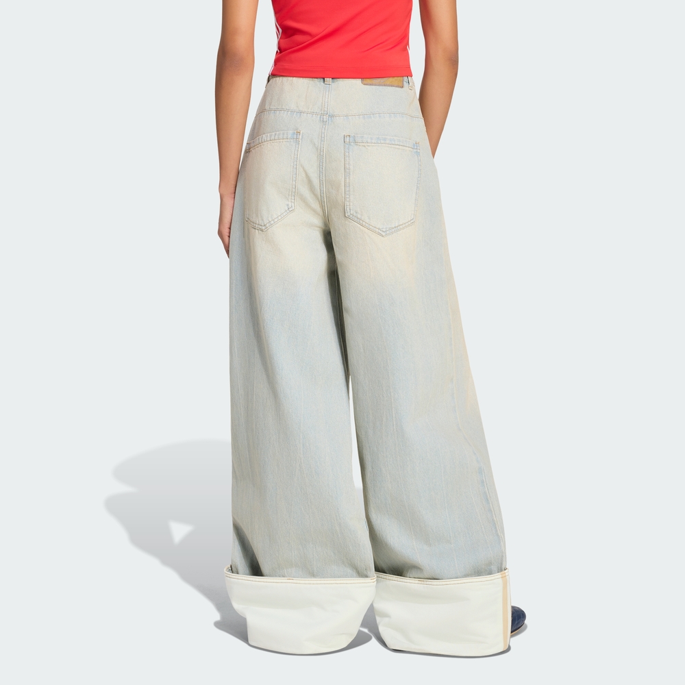 [아디다스 공식] VINTAGE WIDE LEG 진 KW4517 - 상세 이미지 2
