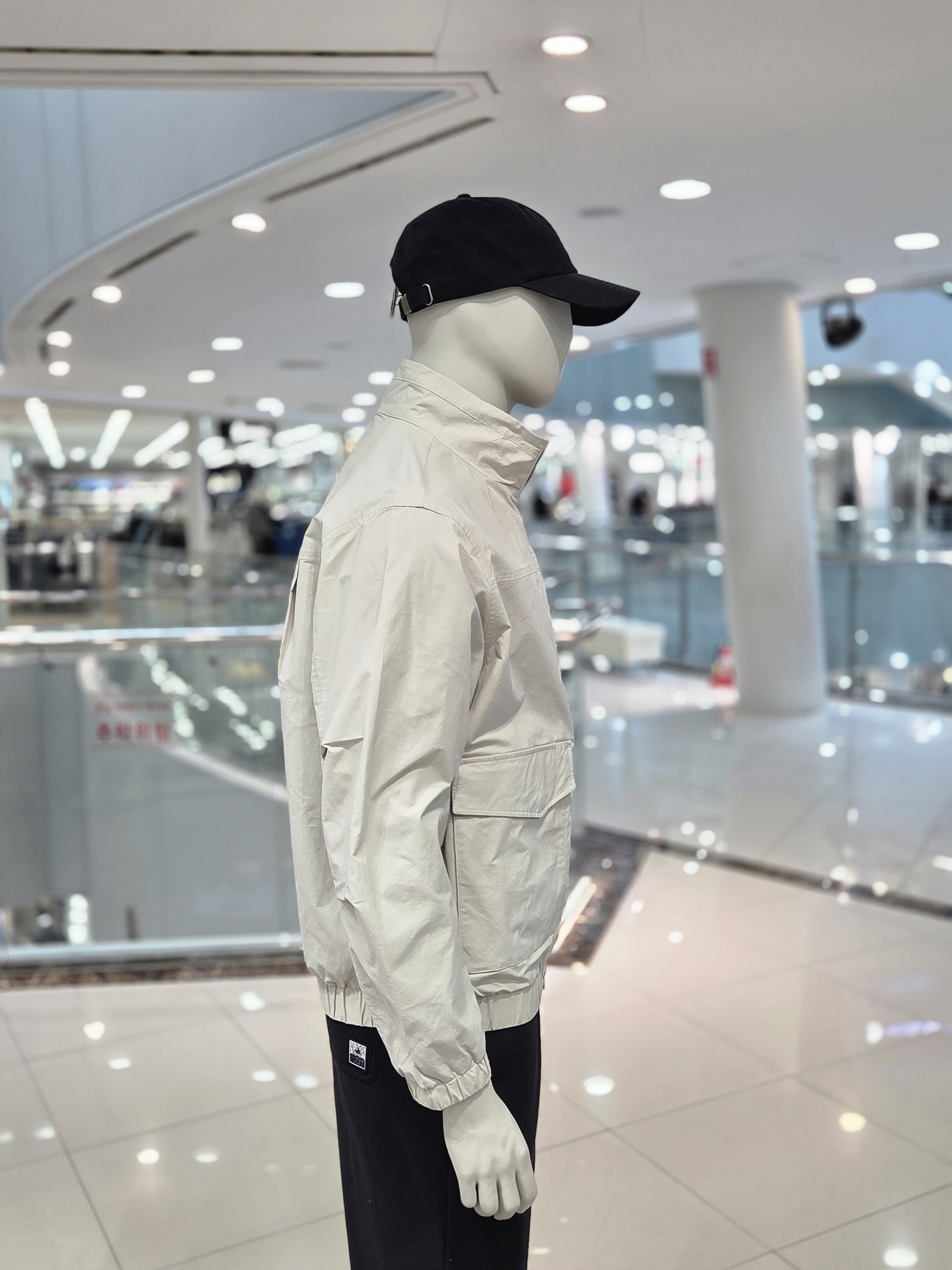 아이더 남성 바람막이 캐주얼 블루종 자켓 MP25152 - 상세 이미지 2