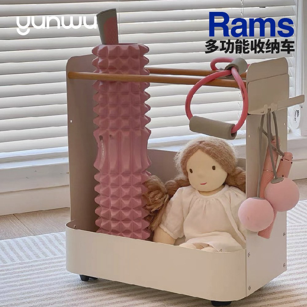 정리 수납함 요가 1 매트 바퀴 스포츠 정리함 요가매트 운동기구 RAMS 단열/40X27CM 흡입사이드프레임 수납 수납차 1 RAMS 스포츠 수납차 흡입사이드프레임 휠 - 상세 이미지 3