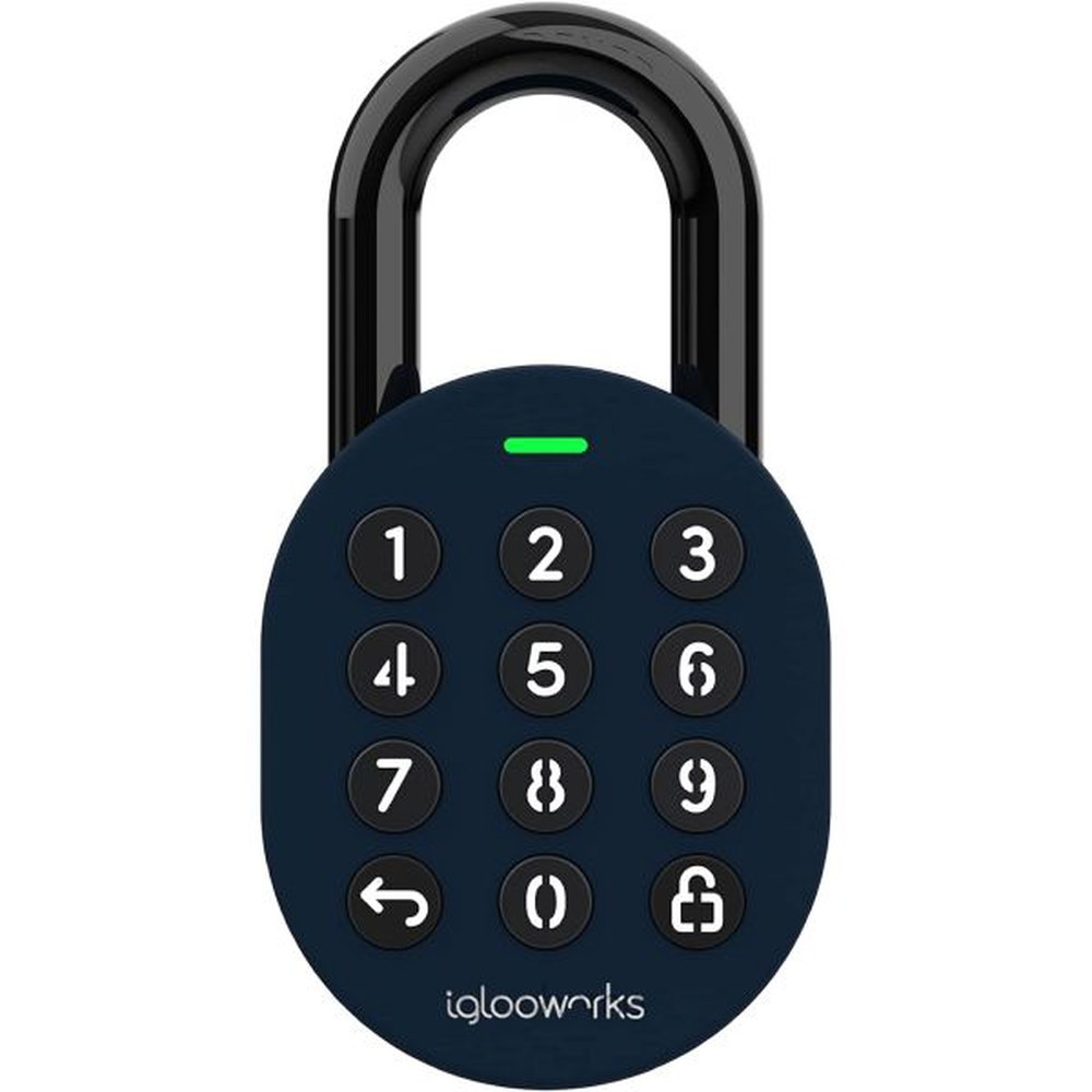 WIFI 자물쇠 2 가장 IGLOHOME 가능 스마트 튼튼한 SP2 블랙 - 상품 이미지