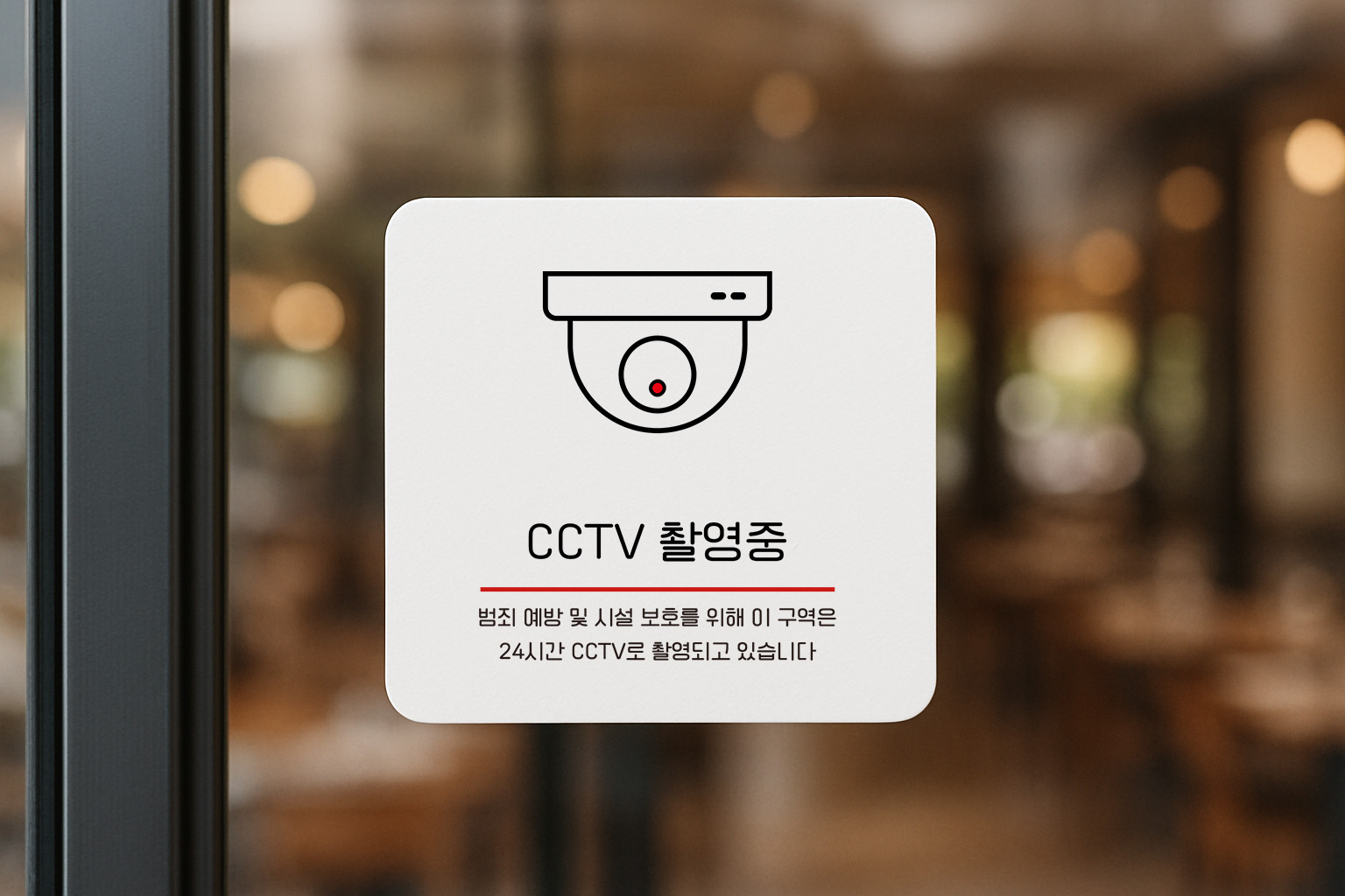 CCTV 촬영중 녹화중 보안 감시 카메라 284 100x100 - 상품 이미지