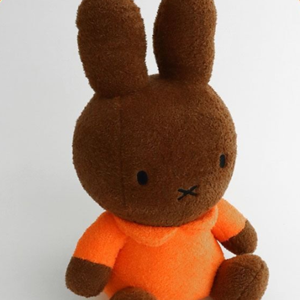 토끼캐릭터 애착 미피인형 45cm 구운빵 태닝미피 - 상품 이미지