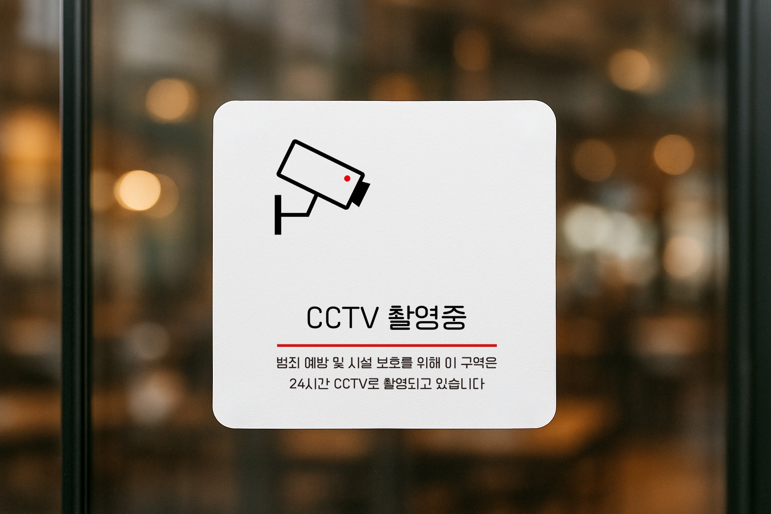 CCTV 촬영중 녹화중 보안 감시 카메라 285 100x100 - 상세 이미지 3
